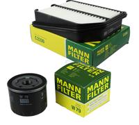 MANN-Filter Set Olio Filtro Aria Filtro Controllo Set MOL-9694504