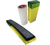 MANN-FILTER Set Per BMW 3er Cabriolet E46 330 Cd Bj05-07 X3 E83 3.0 D Bj03-06