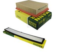 MANN-FILTER Set Per BMW 3er Cabriolet E46 330 Ci 3.2 325 Compact Coupe