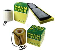 MANN-FILTER Set Per BMW 3er Coupe E92 316I Touring E91 E90 116I