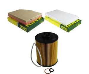 MANN-FILTER Set Per BMW 5 Serie E60 550I 540I 6 Serie Cabriolet E64 650I E63 E61