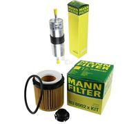 MANN-FILTER Set Per BMW X1 E84 SDrive 20 I 5er Touring F11 520I F10