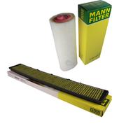 MANN-FILTER Set Per BMW X3 E83 3.0 D 3er Touring E46 330XD 330D
