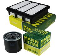 MANN-FILTER Set Per Hyundai I30 CW FD 1.6 1.4 Elantra Stufenheck HD CVVT ED