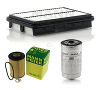 MANN-FILTER Set Per Hyundai Sonata V NF 2.0 CRDi 9732094