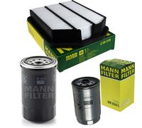 MANN-FILTER Set Per KIA Magentis MG 2.0 CRDi Carens III UN 140 135 FJ