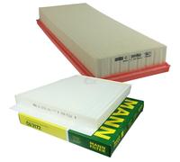 MANN-FILTER Set Per Mercedes-Benz E-Klasse T-Model S211 E 55 T Kompressor W211