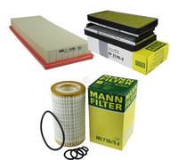 MANN-FILTER Set Per Mercedes S-Klasse Coupe C215 CL 55 Kompressor