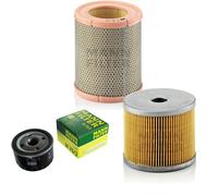 MANN-FILTER Set per Renault Clio i B/C57_ 5 / 357_1.9 D Rapid Cassone F40_G40