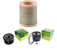 MANN-FILTER Set per Renault Clio i B/C57_ 5 / 357_1.9 D Rapid Cassone F40_G40_