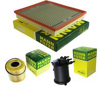 MANN-FILTER Set Per Renault Master II Kasten FD 2.2 DCI 90 Bus JD ED/HD/UD