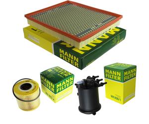 MANN-FILTER Set Per Renault Master II Kasten FD 2.2 DCI 90 Bus JD ED/HD/UD