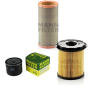 MANN-FILTER Set per Renault Megane I Coach DA0/1_ 1.9 Dti