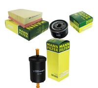 MANN-FILTER Set Per Renault Megane II BM0/1 1.6 16V Grand Scénic JM0/1
