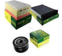 MANN-FILTER Set Per Renault Megane II BM0/1_ CM0/1_ 1.6 1.4 16V KM0/1_ Hi-Flex