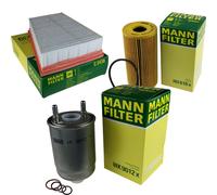 MANN-FILTER Set Per Renault Megane III Grandtour KZ0 1 2.0 DCI Coupe BZ0