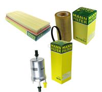 MANN-FILTER Set Per Seat Altea XL 5P5 5P8 2.0 TFSI 4X4 Toledo III 5P2 1P1