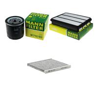 MANN-FILTER Set Per Toyota Land Cruiser KDJ12_ GRJ12_ 2.7 10151032