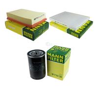 MANN-FILTER Set per VW Caddy II Scatola 9K9A 75 1.6 Familiare 9K9B 6KV2 100 Seat