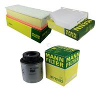 MANN-FILTER Set Per VW Golf Plus 5M1 521 1.4 TSI EOS 1F7 1F8 1T3 EcoFuel FSI