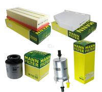 MANN-FILTER Set Per VW Golf Plus 5M1 521 1.4 TSI Scirocco 137 5K1 EcoFuel FSI