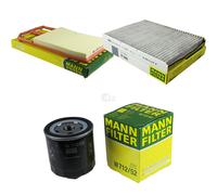 MANN-FILTER Set Per VW New Beetle Cabriolet 1Y7 1.4 9C1 1C1 16V 1.6