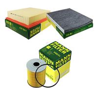 MANN-FILTER Set per VW Vento 1H2 2.8 VR6 Golf III Variant 1H5 2.9 Sincro 1H1