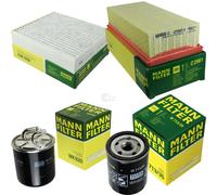 MANN-FILTER Set Smart Forfour 454 1.5 CDI Per Mitsubishi Colt VI Z3_A Z2_A