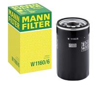 MANN-FILTER W 1160/6 Filtro dell'olio Sistema idraulico - per Applicazioni fuori strada