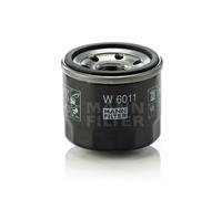 MANN-FILTER, W 6011 Filtro olio | Per Autovetture, Massime prestazioni filtranti, Protezione motore, Guarnizione alta qualità, Qualità originale OE