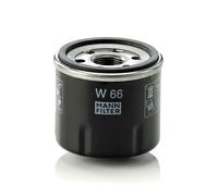MANN-FILTER W 66 Filtro olio per DACIA,NISSAN,RENAULT