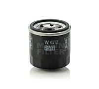 Filtro olio MANN-FILTER W 67/2