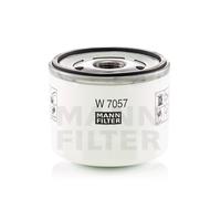 MANN-FILTER filtro olio W7057 avvitamento diametro 76 altezza 63 mm