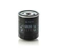 MANN-FILTER W 712/73 Filtro olio per FORD Focus II Schrägheck (DA, HCP, DP)