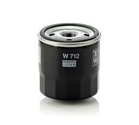 MANN-FILTER Filtro Olio W 712 ROVER,OPEL,FORD,MINI,Mini-moke Cabrio,MINI Cabriolet (XN),Frontera A SUV (U92),Corsa A CC (S83),Corsa A TR (S83)