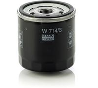 MANN-FILTER W 714/3 Filtro olio per FIAT Panda Schrägheck (141) PUNTO (176) 147