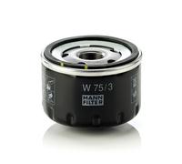 MANN-FILTER W 75/3 Filtro olio per AIXAM,ALFA ROMEO,ALPINE,ARO,BELARUS,DACIA,GRE