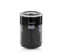 MANN-FILTER W 940/91 Filtro olio per FENDT,LANDINI,MASSEY FERGUSON,VALTRA