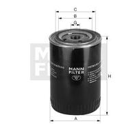 MANN-FILTER W1374/2 filtro olio cambio automatico altezza 177 mm diametro 136 mm