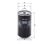 MANN-FILTER WD724/6 filtro olio cambio automatico filtro ad avvitamento altezza 138 mm