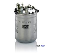 MANN-FILTER WK 823/3 x Filtro carburante per SEAT,SKODA,VW