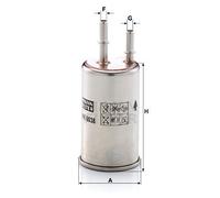 Filtro carburante MANN-FILTER WK 6038