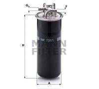 MANN-FILTER WK7351 - Filtro carburante