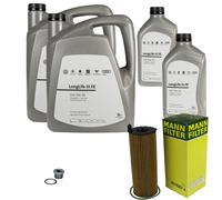Mann Filtro 12 L olio motore VW 0W-30 Longlife III Fe per Audi A8 4.2 Tdi