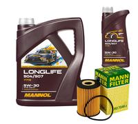 Mann Filtro 6L mannol Longlife 504/507 5W-30 per Audi A6 Avant C8 4A5 2.0 40