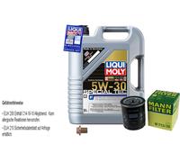 Mann Filtro Olio 5 L Liqui Moly 5W-30 Special Tec F per ZR