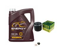Mann Filtro Olio 5 L mannol Energia 5W-30 per Mazda 6 Station Vagone