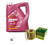 Mann Filtro Olio 5 L MANNOL Energy Combi Ll 5W-30 per Skoda Rapido Spaceback