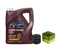 MANN Filtro Olio 5L MANNOL Ceramic Pro 10W-40 Per Renault Twingo II CN0_ 1.2 16V