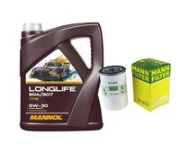 MANN Filtro Olio 5L MANNOL Longlife 504/507 5W-30 Per Mazda Tribute EP 2.0 4WD
